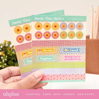 uhplus Deco Sticker 裝飾貼紙 #Sweety