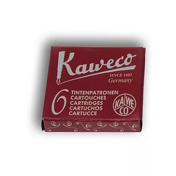 德國KAWECO墨水管 寶石紅(3入組)