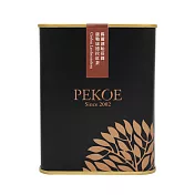 PEKOE精選-錫蘭創始莊園盧勒康德拉紅茶，50g(金屬罐.黑)