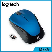 羅技 M235 無線滑鼠藍色