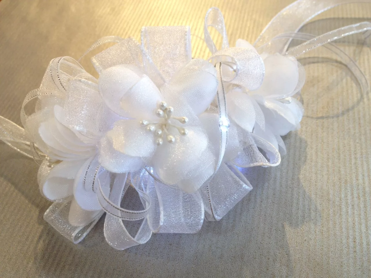 博客來 Litex Led發光緞帶 白花嫁手腕花diy材料包 博客來 Litex Led發光緞帶 白花嫁手腕花diy材料包