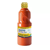 【義大利 GIOTTO】可洗式兒童顏料500ml(單罐)紅色