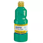 【義大利 GIOTTO】可洗式兒童顏料500ml(單罐)綠色