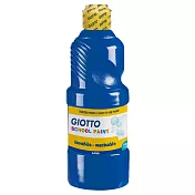 【義大利 GIOTTO】可洗式兒童顏料500ml(單罐)深藍