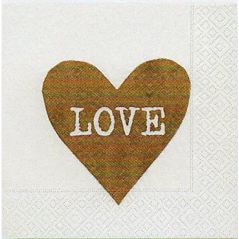 《Paper+Design》餐巾紙-Heart of love親愛的