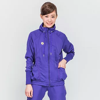 TOP GIRL-立領風衣外套M紫