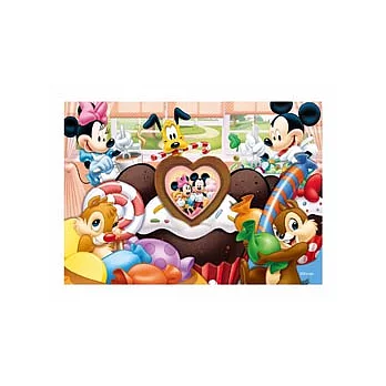 Mickey Mouse&Friends米奇家族心形拼圖200片