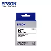 EPSON 愛普生 LK-2WBN C53S652401標籤帶(一般6mm )白黑