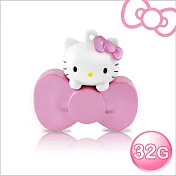 Hello Kitty 32GB 蝴蝶結系列造型隨身碟 WH-KT220P珠光粉