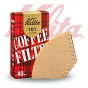 【日本】KALITA 101系列 無漂白咖啡濾紙(40入)