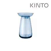 KINTO / AQUA CULTURE 玻璃花瓶(小)-藍
