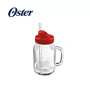 美國OSTER-Ball Mason Jar隨鮮瓶果汁機替杯(紅) BLSTMV-TRD
