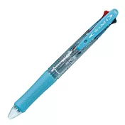 百樂4色輕油舒寫筆0.7螢光藍桿