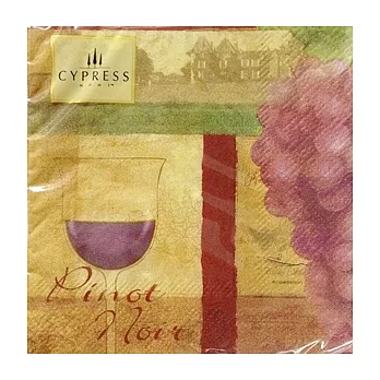 Cypress餐巾紙(M)-Vintage Vines復古畫面