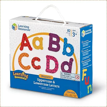 美國Learning Resources教學資源 - ABC+abc磁鐵