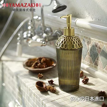 日本【YAMAZAKI】金色年代乳液瓶(綠)