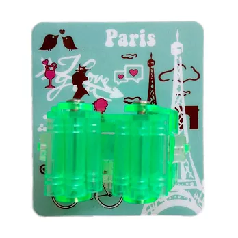 魔力無痕拖把夾-巴黎鐵塔(綠色)