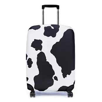 【Bibelib】行李箱套- 瑞士乳牛(適用26-31吋行李箱)