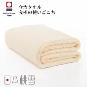 日本桃雪【今治超長棉浴巾】共8色-米色 | 鈴木太太公司貨