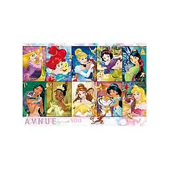 Disney Princess公主與好朋友拼圖1000片