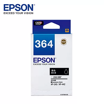 EPSON 愛普生 C13T364150 黑色墨水匣