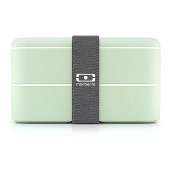 Monbento / 雙層餐盒- 馬卡龍綠