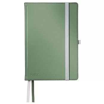 【LEITZ】STYLE系列 A5方格硬皮筆記本_青瓷綠
