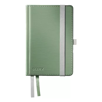 【LEITZ】STYLE系列 A6方格硬皮筆記本_青瓷綠