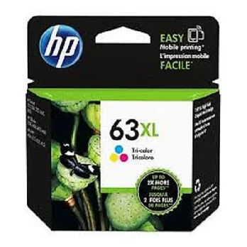 HP 63XL 原廠彩色高容量墨水