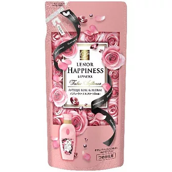日本HAPPINESS古典玫瑰&花香衣物柔軟精補充包480ML