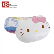 日本LEC 純水99.9%濕紙巾 - Hello Kitty盒裝 (內含80抽x1包入)