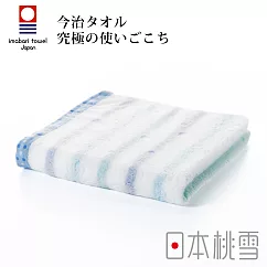 【日本桃雪】今治小花毛巾 (蝴蝶藍) | 鈴木太太公司貨