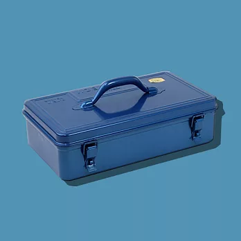【Trusco】後備型工具箱（上提把）-鐵藍