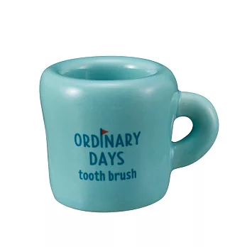 【DECOLE】ORDINARY DAYS_杯子牙刷座-藍