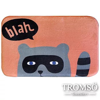 TROMSO簡單生活超柔軟舒適地墊-M15俏皮狸貓