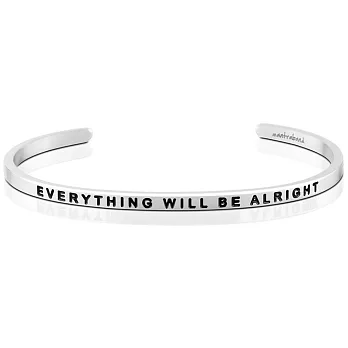 MANTRABAND Everything Will Be Alright  一切OK 銀色