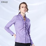 【ST.MALO】美國Supima棉禾穗襯衫-1338WS-M羅蘭紫
