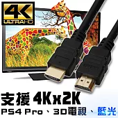 K-Line HDMI to HDMI 4K高清視頻影音傳輸線 90cm