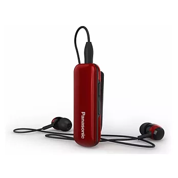 Panasonic藍牙傳輸耳道式耳機RP-BTE55LT紅色