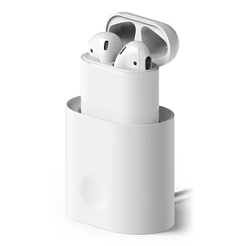韓國Elago Apple AirPods 充電盒立架充電座_白