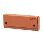 MIDORI Pasco木漿製鉛筆盒II-紅褐