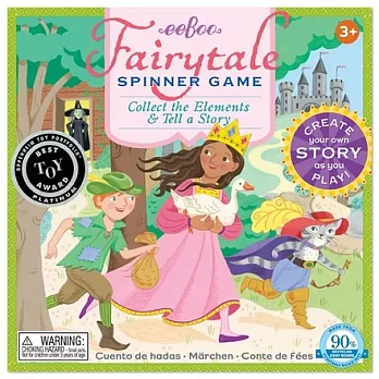 eeBoo 桌遊 — Fairytale Spinner Game – 童話故事桌遊