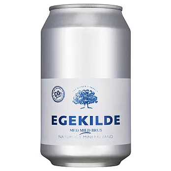【Egekilde】 伊克萊氣泡礦泉水 330ml x 24瓶