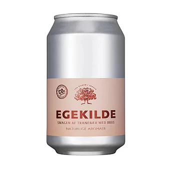 【Egekilde】伊克萊蔓越莓香氛氣泡礦泉水 330ml x 24瓶
