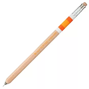 CAMEL木製六角桿自動鉛筆0.5橙色