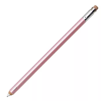 CAMEL木製圓桿珠光色自動鉛筆0.5粉紅