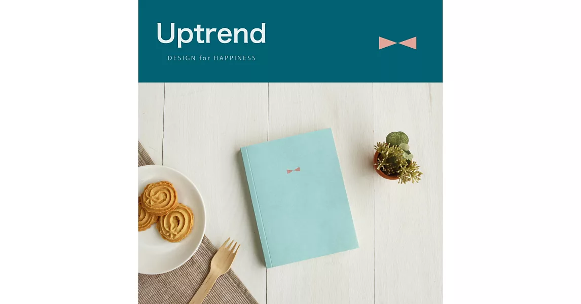 Uptrend SIMPLE LIFE│日日手扎本‧Alice-Blue