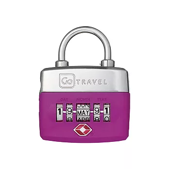 【Go Travel】TSA 生日密碼鎖-紫紅