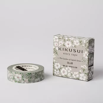 菊水KIKUSUI story tape和紙膠帶 邱比特的花園系列-深山櫻