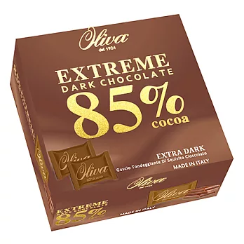 《歐麗華》85%純黑巧克力薄片120g